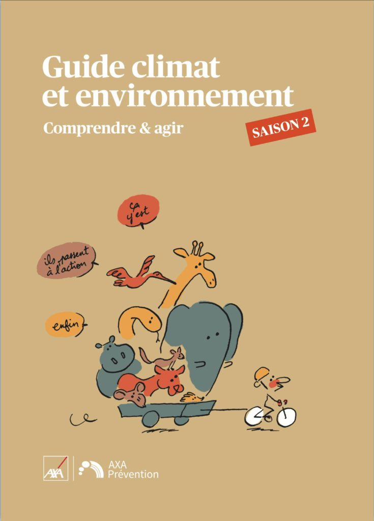 Guide Climat et Environnement Axa Prevention, Couverture Caristeo